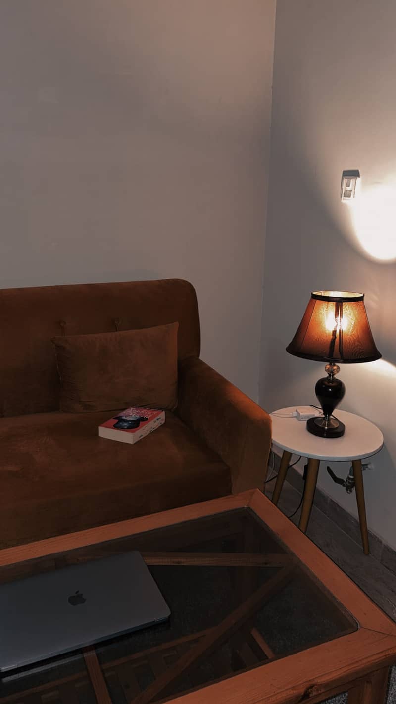Rust Orange Sofa Set 5