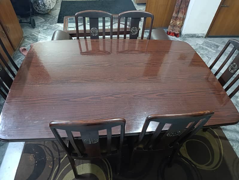 Solid Sheesham Wood Dining table. Total solid sheesham wood 5