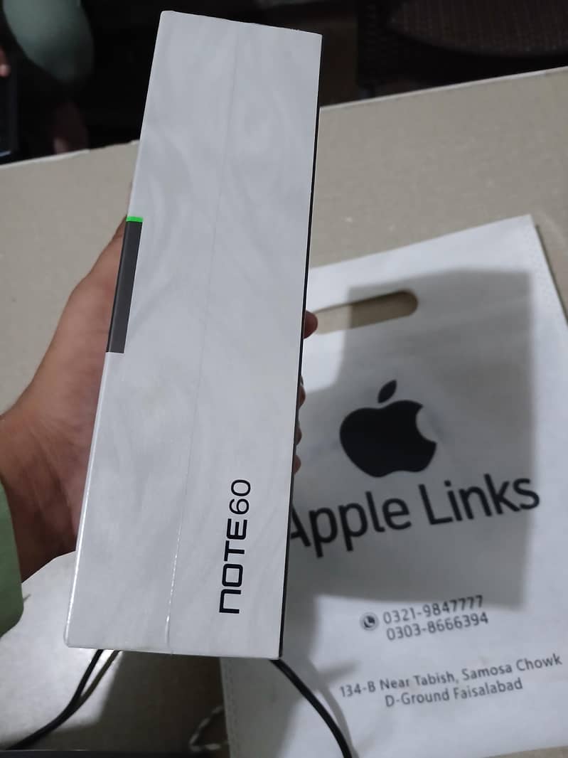 Infinix Note 60 box pack 2