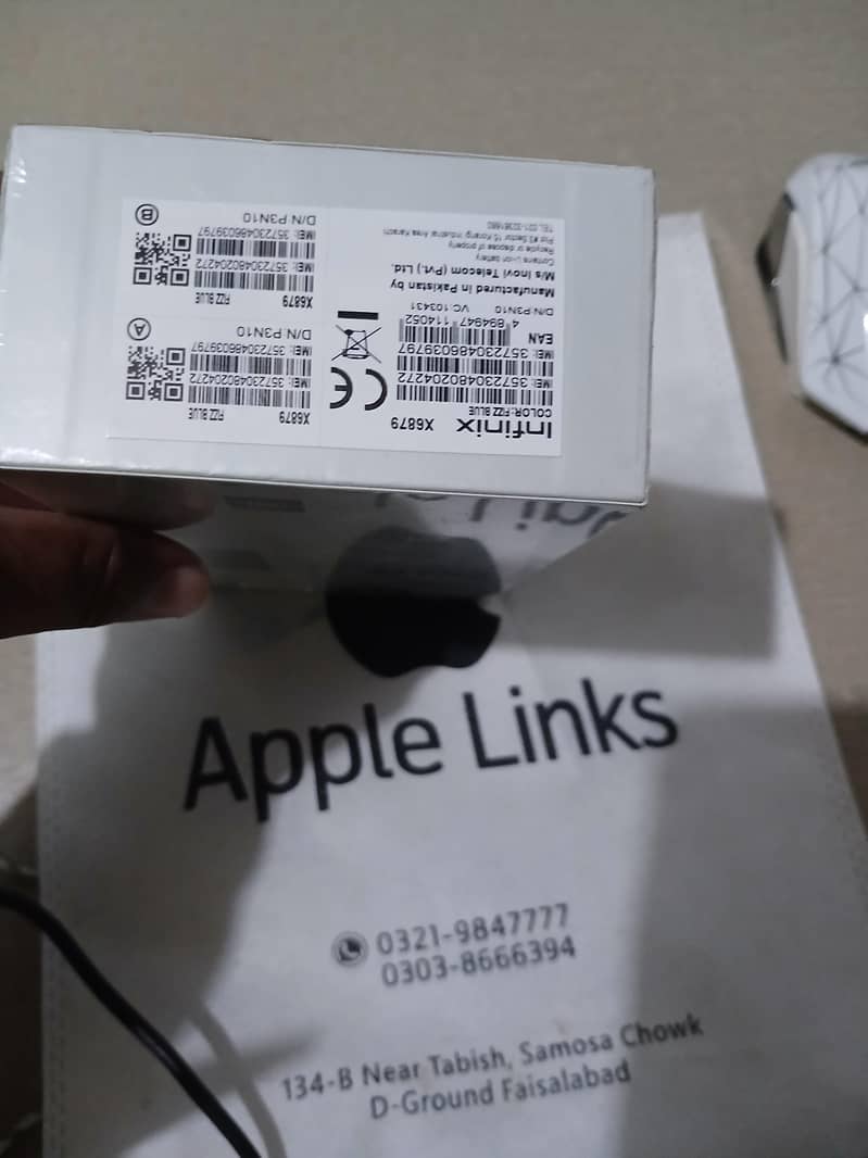 Infinix Note 60 box pack 3