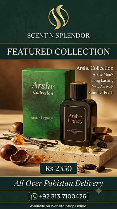 Arshe legacy by scent n splendor | perfumes  | Men & Women perfumes