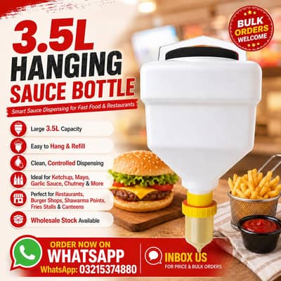 sauce dispenser hanging