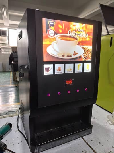 automatic 5 flavor coffee vanding machines