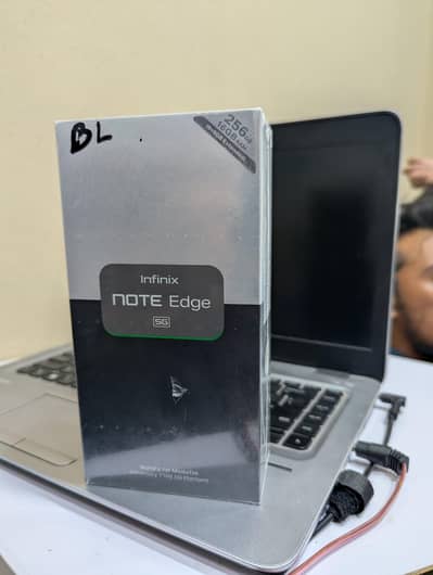 Infinix Note edge 8/256 box pack