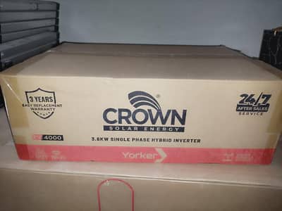 Crown 3.6kw Hybrid Inverter PV4000 03285104626