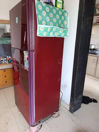 waves refrigerator Wr-314 Glass Door