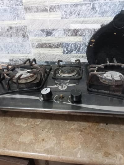 gas stove for sale . behtarin condition  zee Gas
