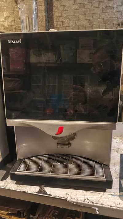 automatic tea and coffee machine + ice cream machines + slush machines