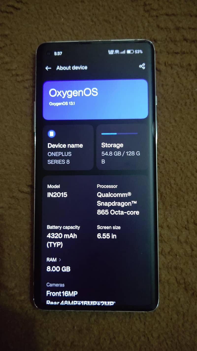 One Plus 8 6