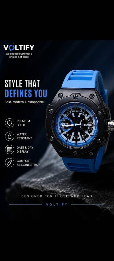 Bold Style Premium Watch For Sale ⌚