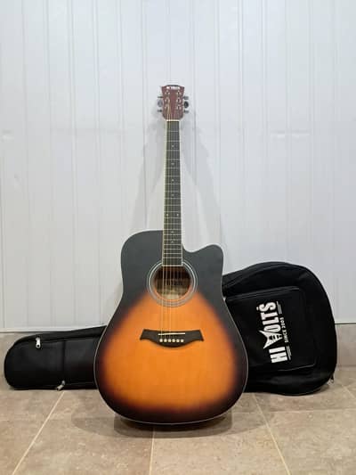 Hi-Volts Acoustic Guitar | Slightly Used [10/10] Condition | with Bag