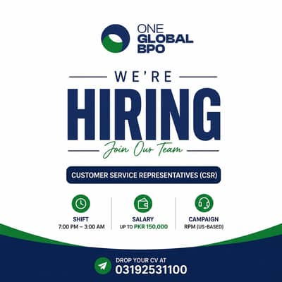 Experienced Call Center Agents Required in Rawalpindi