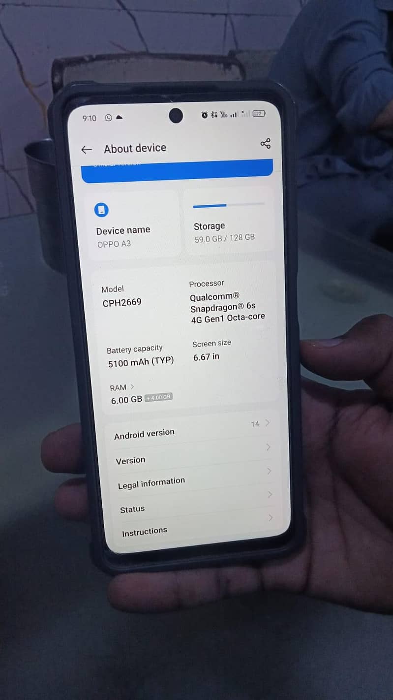 OPPO A3 5