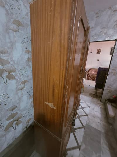 Second Hand Solid Wooden Wardrobe / Closet for Sale