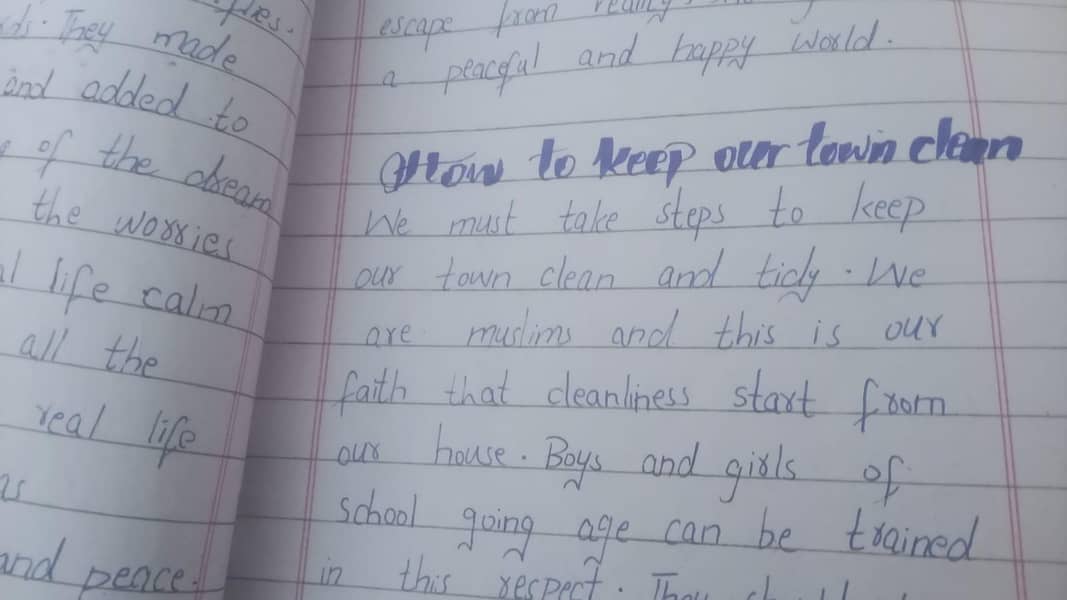 Assignment hand written student work 7