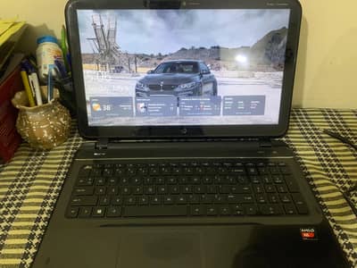 Hp laptop AMD A8 touchscreen and tablet mode ok battery1hourseda