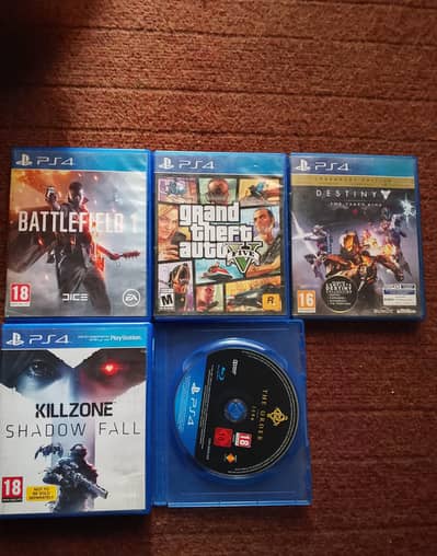 Ps4 5 Disc Cds for sale