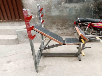 Heavy Duty Adjustable Olympic Bench Press – Brand New