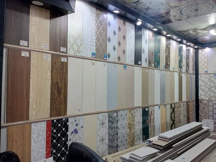 Pvc wallpanel-WPC wall panel-Solid panel-Wall paper-Media wall panel 0