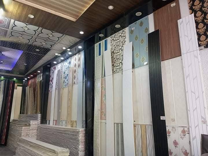 Pvc wallpanel-WPC wall panel-Solid panel-Wall paper-Media wall panel 4