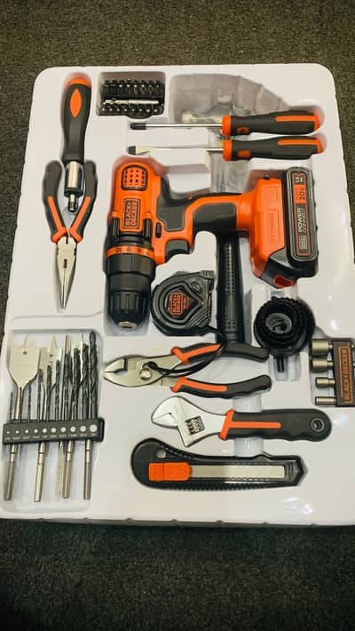 Tool set with Drill machine (imported)