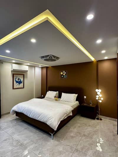 Luxury Furnished 5 Marla Full House For Rent in Bahria Town Lahore