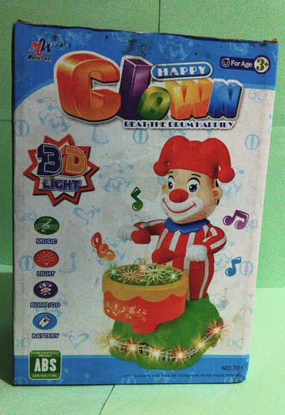 Dancing clown