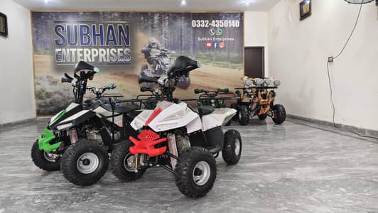 Latest 124cc Sports Raptor Atv Quad Bikes Delivery In All Pakistan