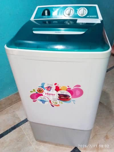 Haier washing machine twin tub model number HW-120-35