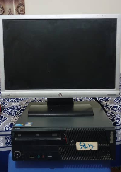 Original Lenovo CPU + keyboard with original Ben q brand LCD
