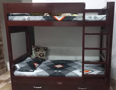 Bunk bed with mattresses for sale