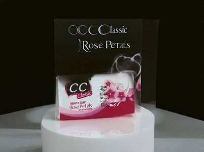 CC Classic Rose Petals Beauty Soap - Pack of 1 & 3