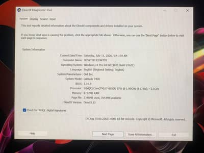 Dell Latitude 7490