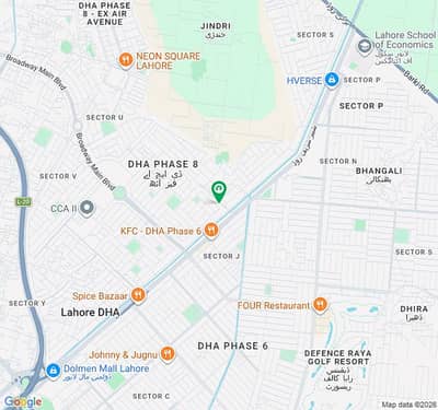 4-Kanal Plot for Sale DHA Phase 8 Block T