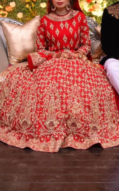Bridal Lehnga (Barat) by Mohsin Sons