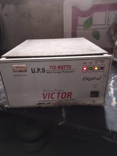 Victor 750W UPS+ ExideN130 Plus 130AH Battery/GOOD WORKING CONDITIONS