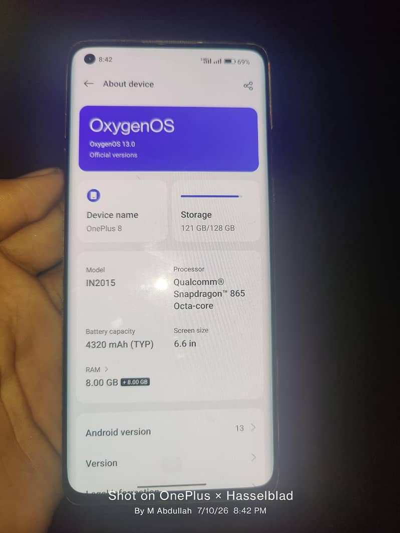 One Plus 8 3