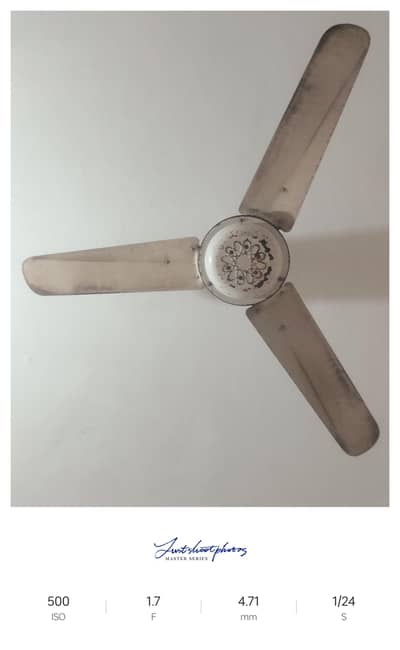 Fan pure copper in good condition