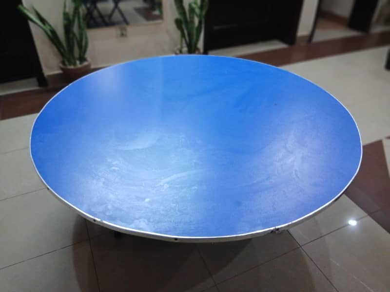 Blue Round Table 5×5 2
