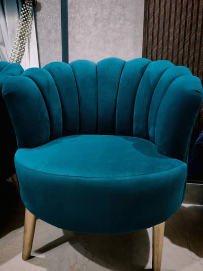 velvet sofa chair