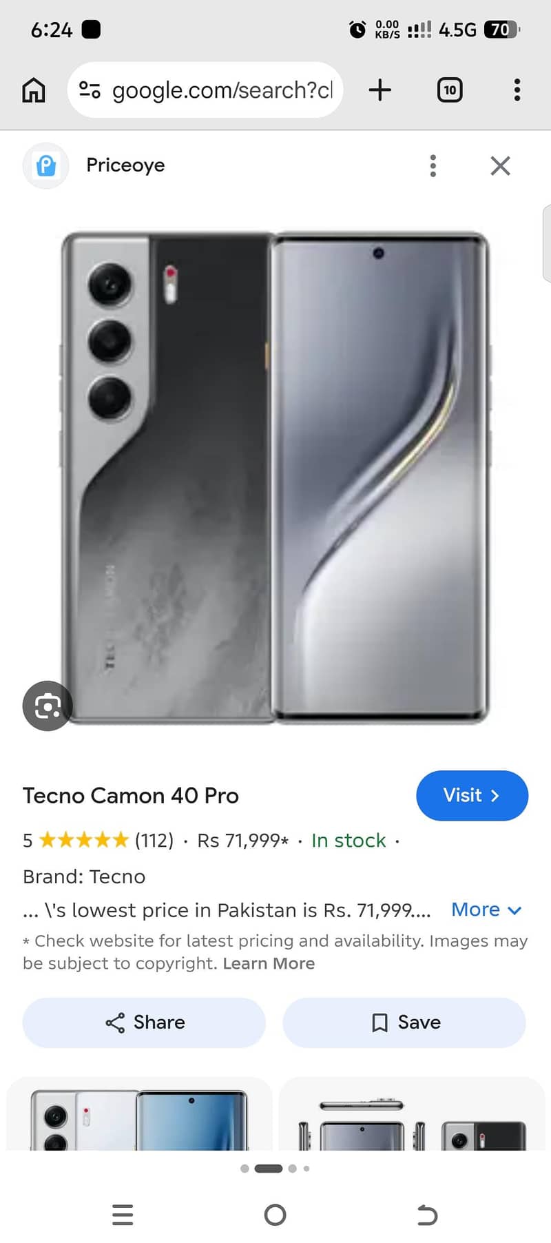 Tecno CAMON 40 Pro 1