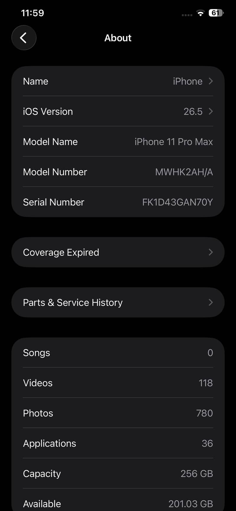 Apple iPhone 11 Pro Max 6