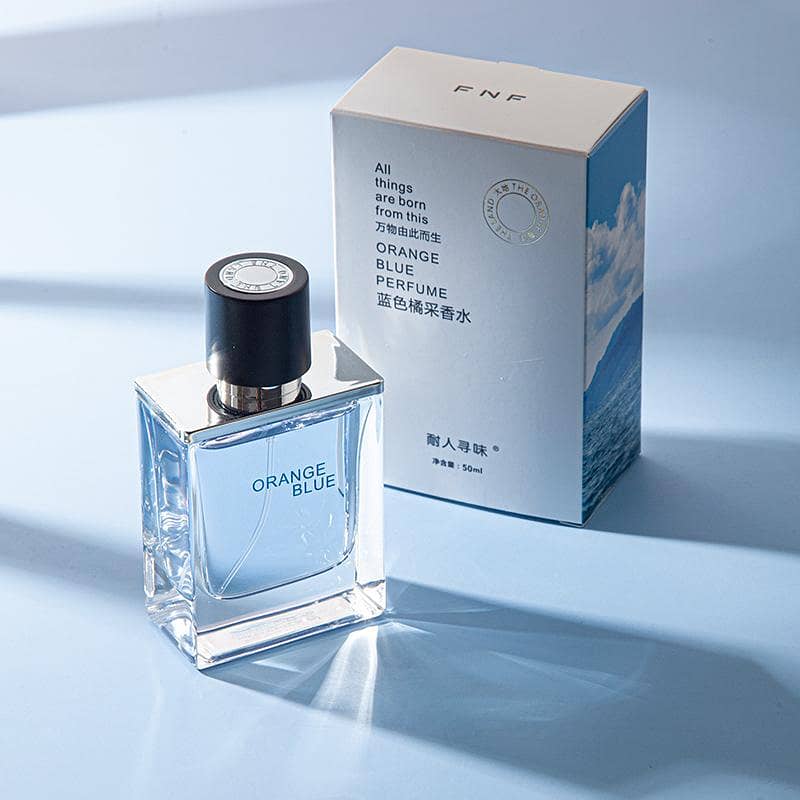 Men Orange Blue Perfume 2