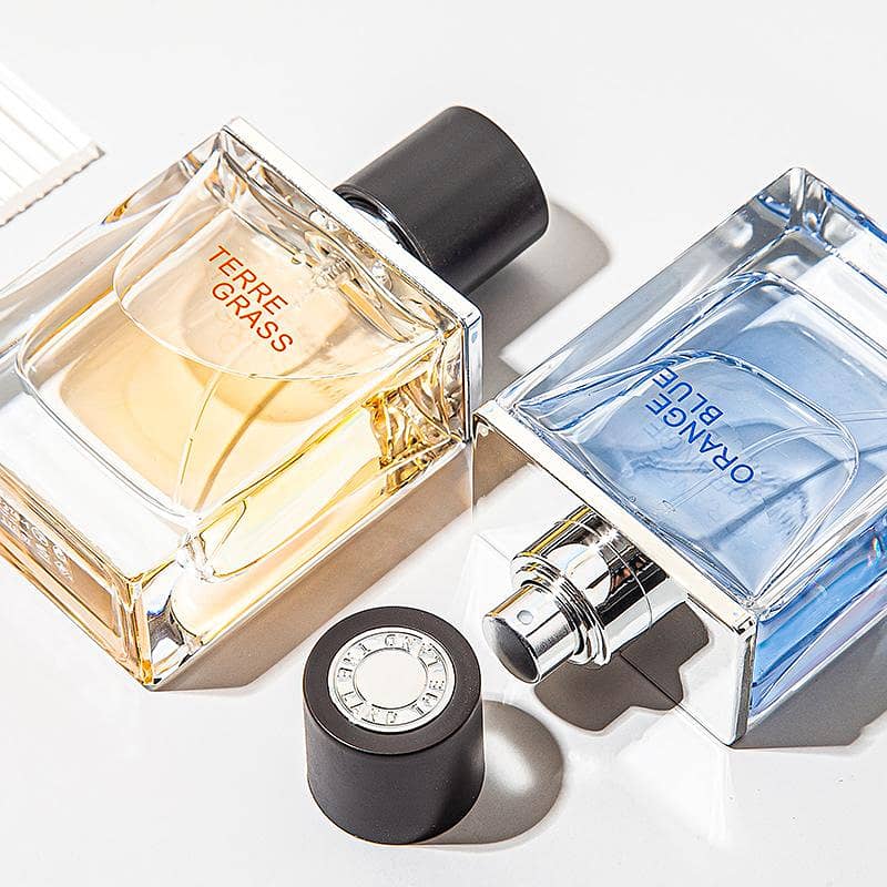 Men Orange Blue Perfume 4