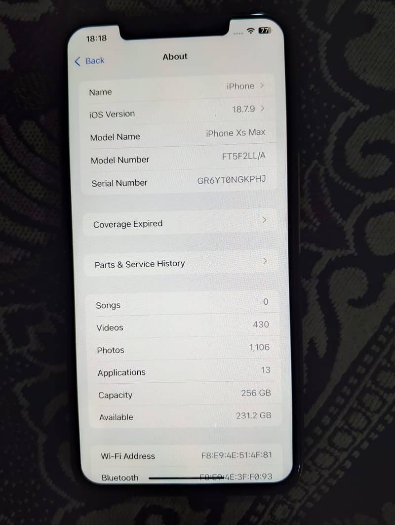 Apple iPhone XS Max 3