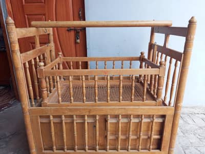 baby jhula and bed 2in1