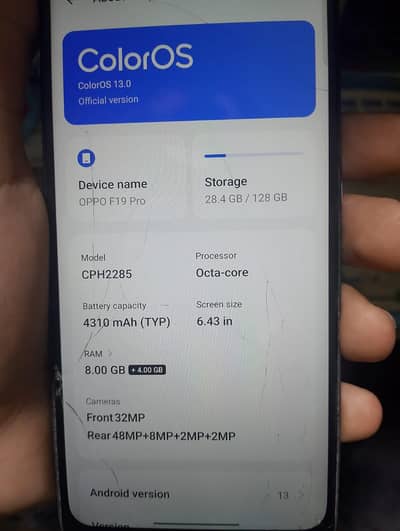 OPPO f19 pro