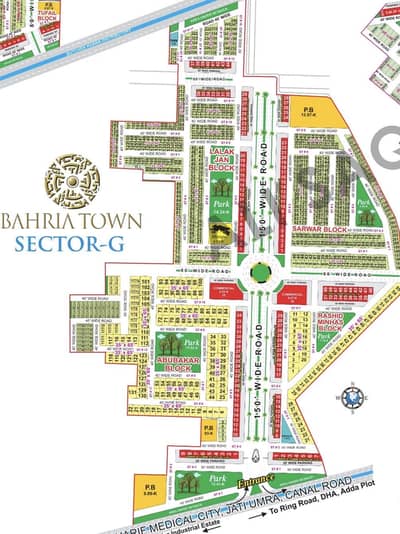 10 marla residential plot