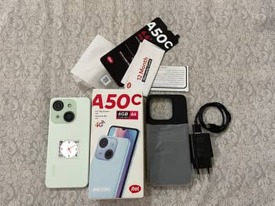 Itel A50C new full box in warranty