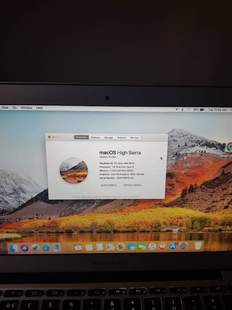 macbook air 2011 2